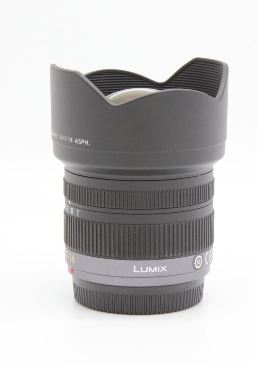 Used Panasonic Lumix 7-14mm f/4 G Vario ASPH Lens (MFT) S/N:BR1LK201693