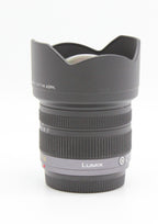 Used Panasonic Lumix 7-14mm f/4 G Vario ASPH Lens (MFT) S/N:BR1LK201693
