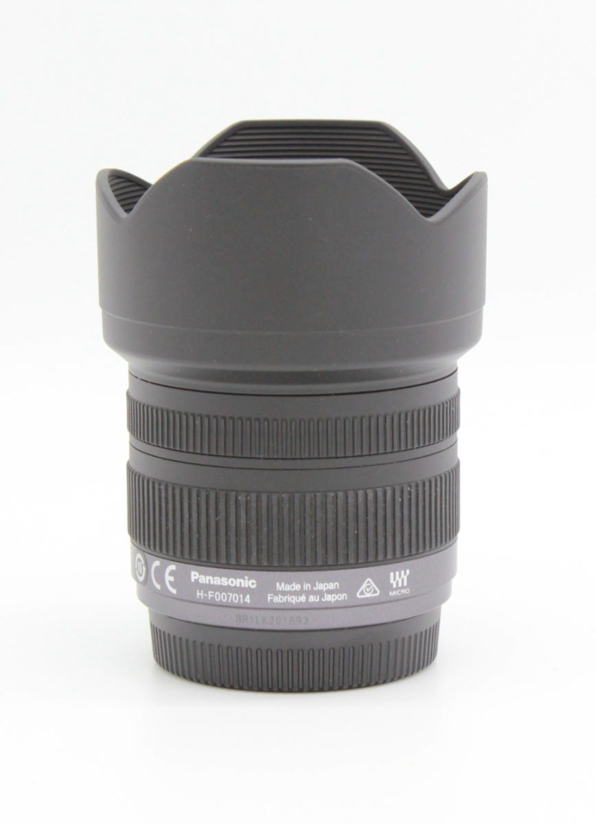 Used Panasonic Lumix 7-14mm f/4 G Vario ASPH Lens (MFT) S/N:BR1LK201693