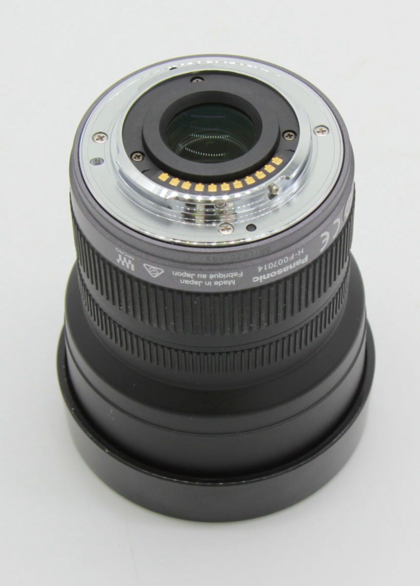 Used Panasonic Lumix 7-14mm f/4 G Vario ASPH Lens (MFT) S/N:BR1LK201693