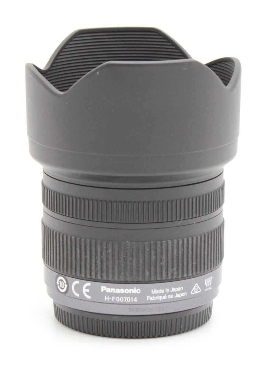 Used Panasonic Lumix  7-14mm f/4 G Vario ASPH Lens (MFT) S/N:SN6HH001247