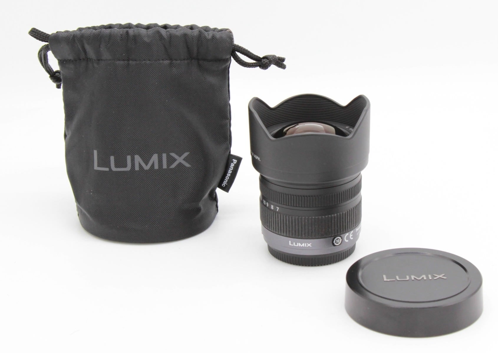Used Panasonic Lumix  7-14mm f/4 G Vario ASPH Lens (MFT) S/N:SN6HH001247