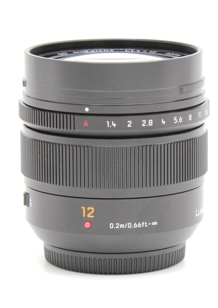 Used Panasonic Leica DG Summilux 12mm f/1.4 MFT Lens S/N:XT6FA001314
