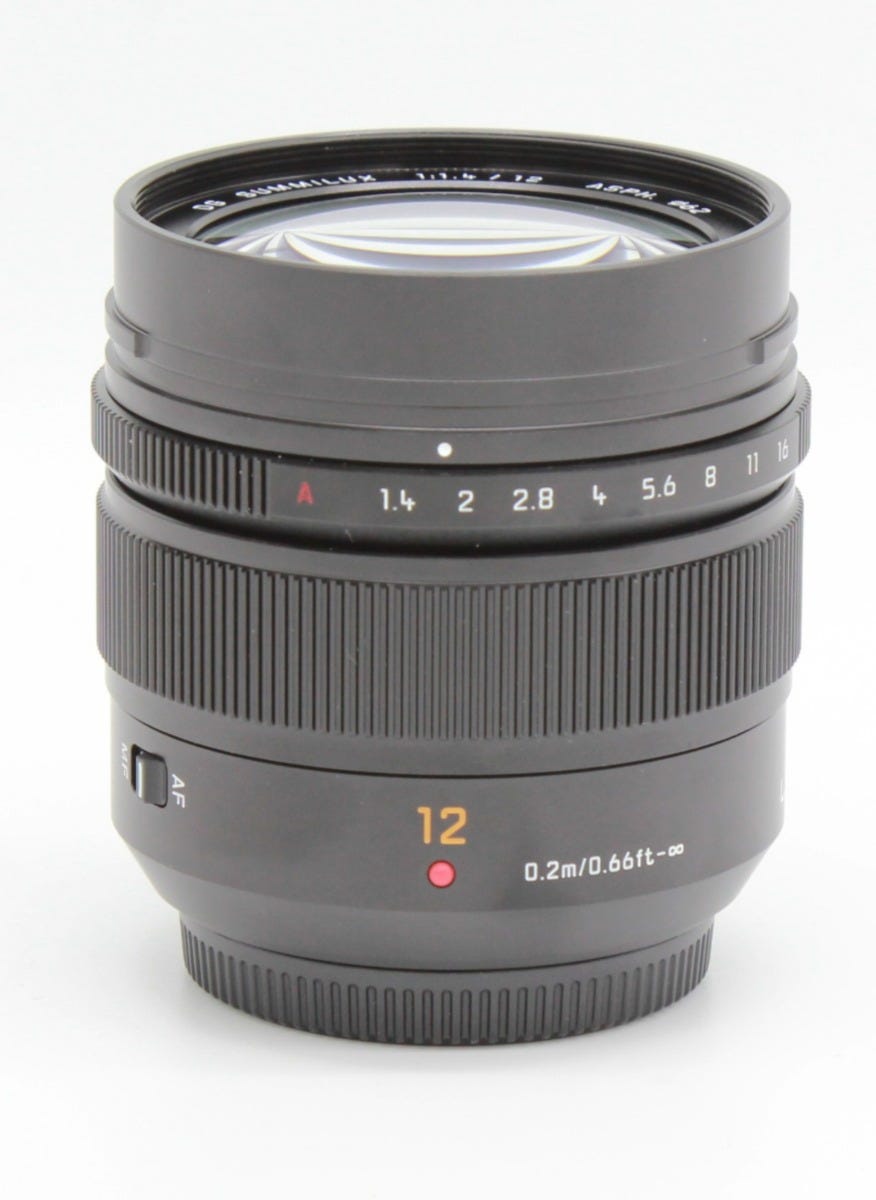 Used Panasonic Leica DG Summilux 12mm f/1.4 MFT Lens S/N:XT8KB101005