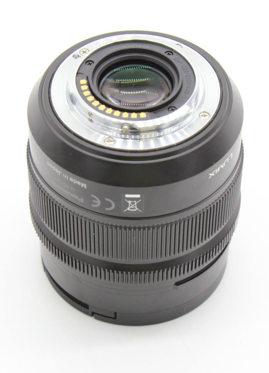 Used Panasonic Leica DG Summilux 12mm f/1.4 MFT Lens S/N:XT8KB101005