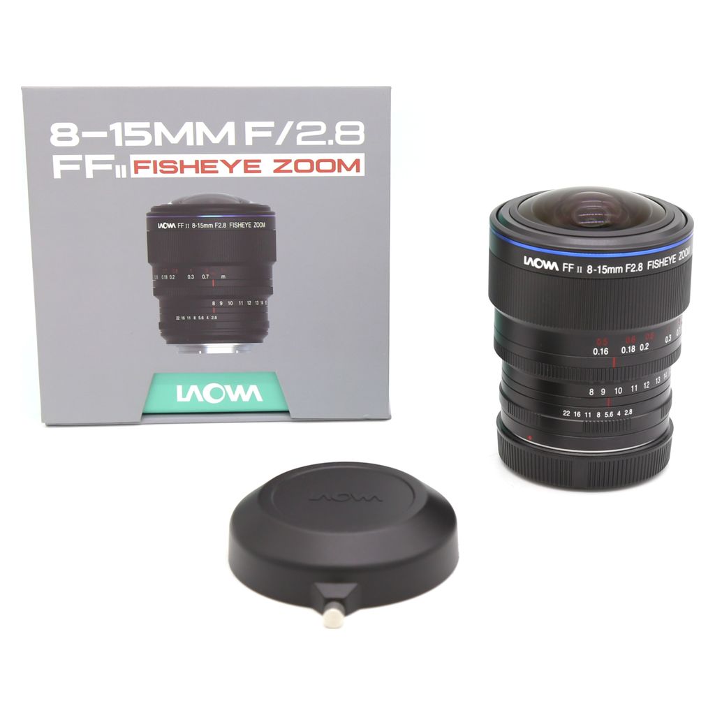 Used Laowa 8-15mm f2.8 Fisheye - Canon RF Mount S/N - 00996