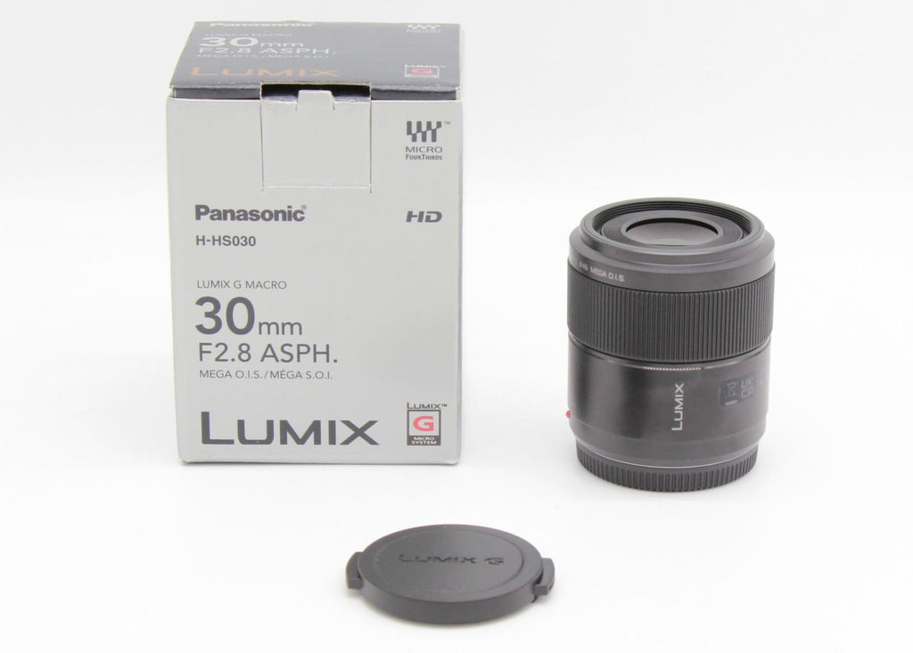 Used Panasonic Lumix Leica G 30mm Macro F2.8 ASPH S/N XT5EA001620
