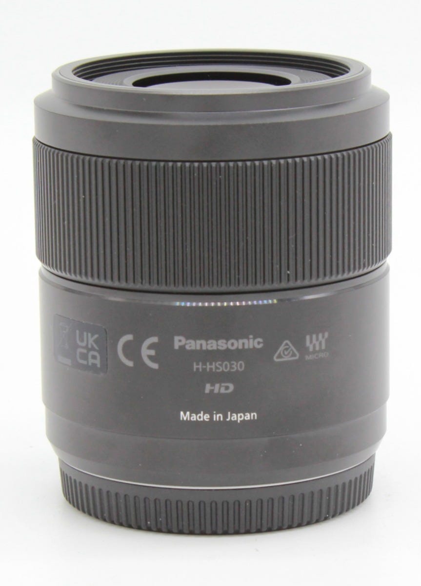 Used Panasonic Lumix Leica G 30mm Macro F2.8 ASPH S/N XT5EA001620