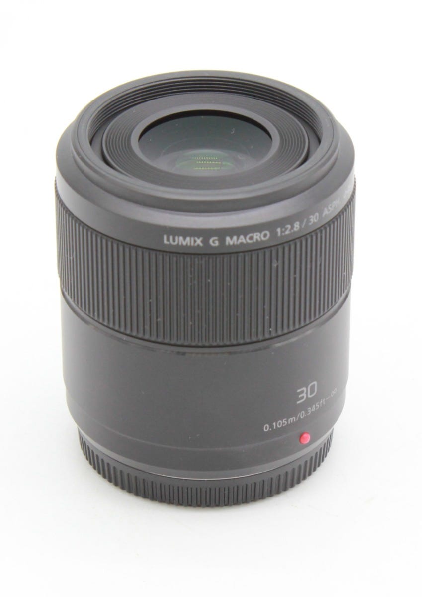 Used Panasonic Lumix Leica G 30mm Macro F2.8 ASPH S/N XT3HK201285