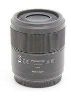 Used Panasonic Lumix Leica G 30mm Macro F2.8 ASPH S/N XT3HK201285