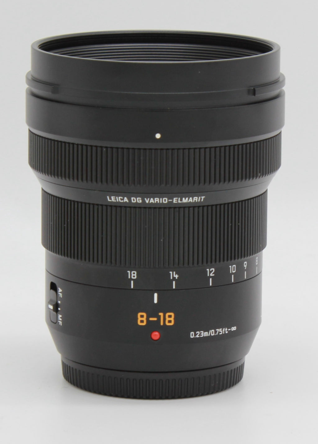 Used Panasonic Lumix Leica DG Vario-Elmarit 8-18mm F2.8-4 ASPH S/N BR0DD201781