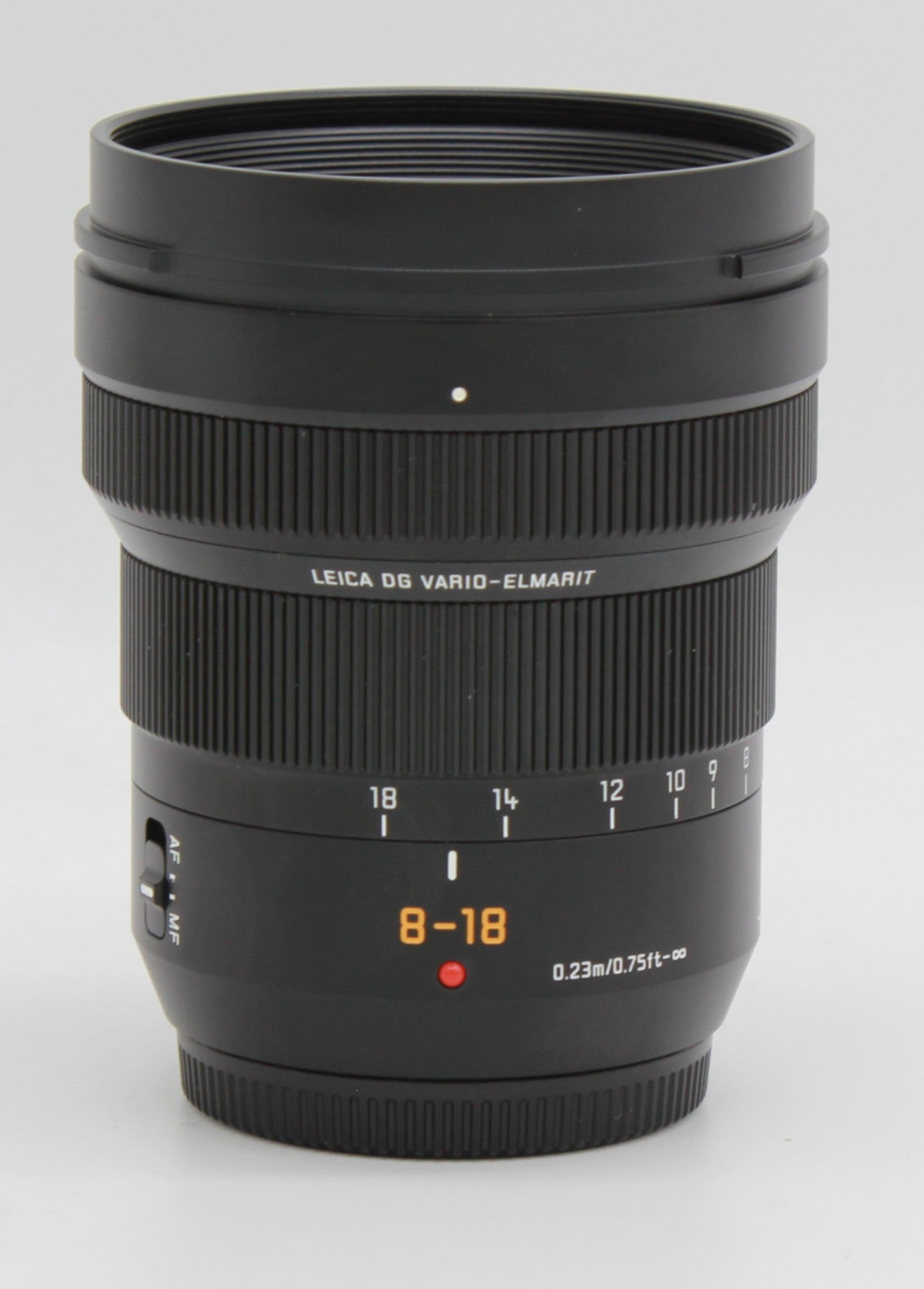 Used Panasonic Lumix Leica DG Vario-Elmarit 8-18mm F2.8-4 ASPH S/N BR0DD201781
