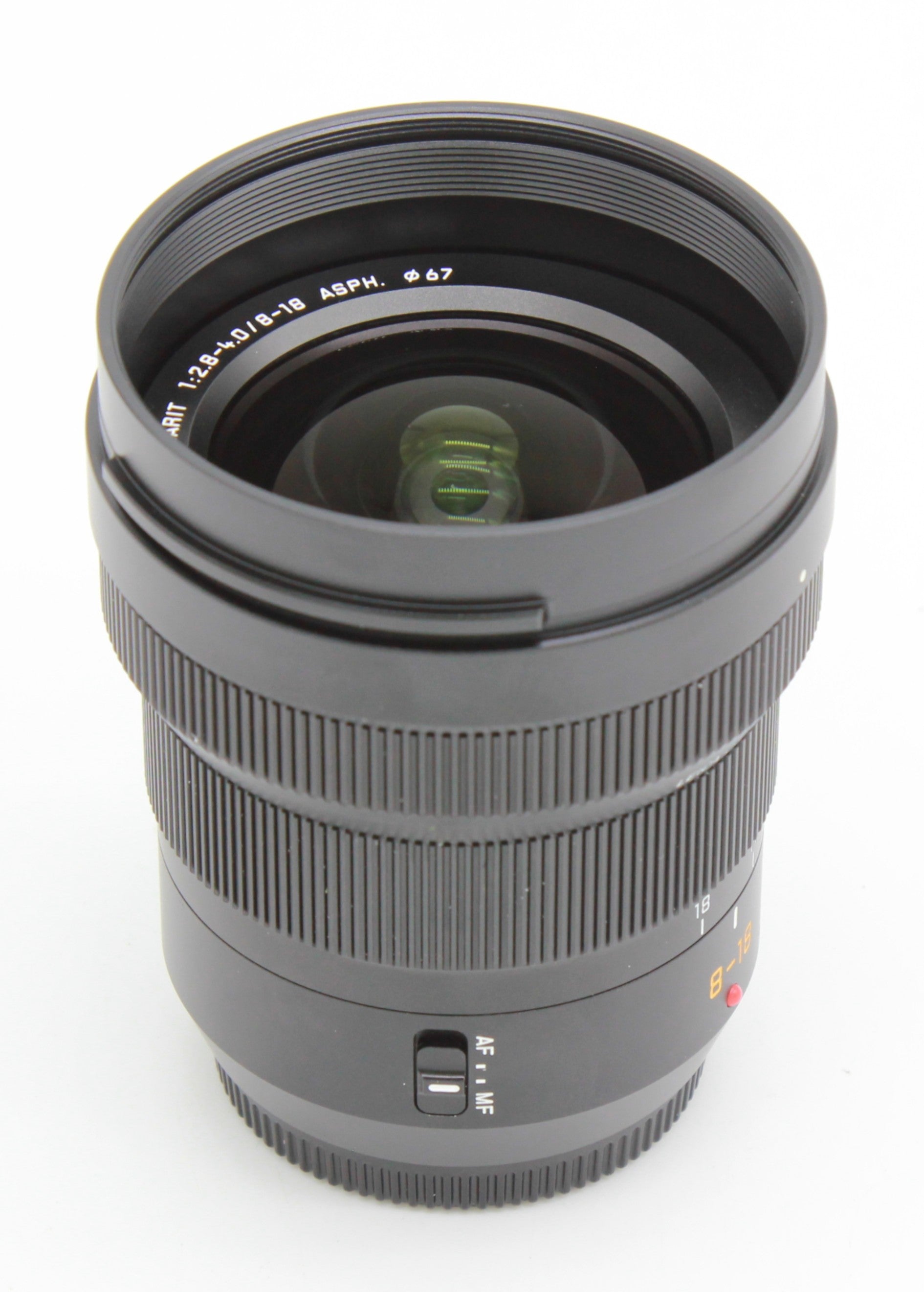 Used Panasonic Lumix Leica DG Vario-Elmarit 8-18mm F2.8-4 ASPH S/N BR0DD201781