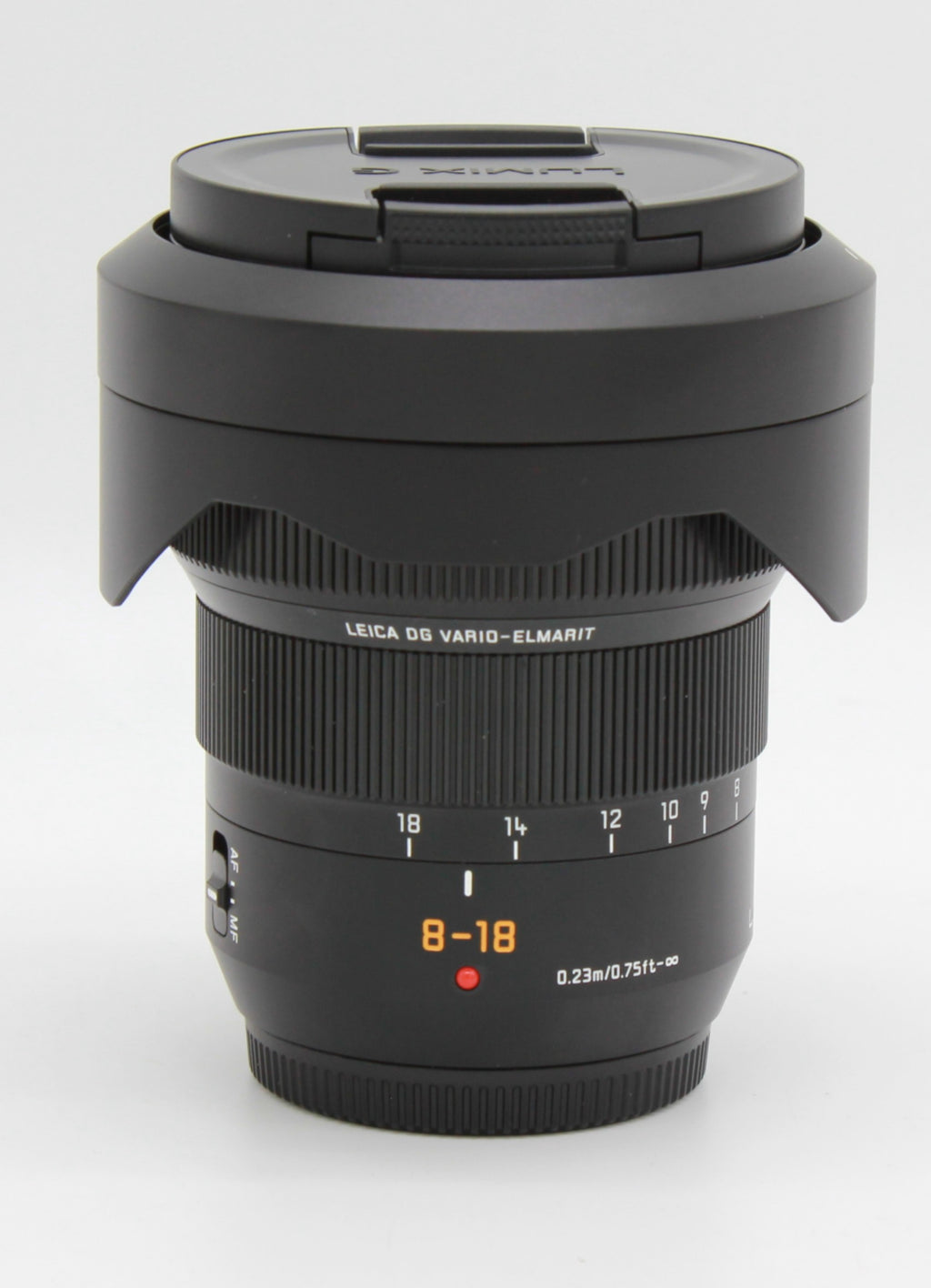 Used Panasonic Lumix Leica DG Vario-Elmarit 8-18mm F2.8-4 ASPH S/N BR0DD201781