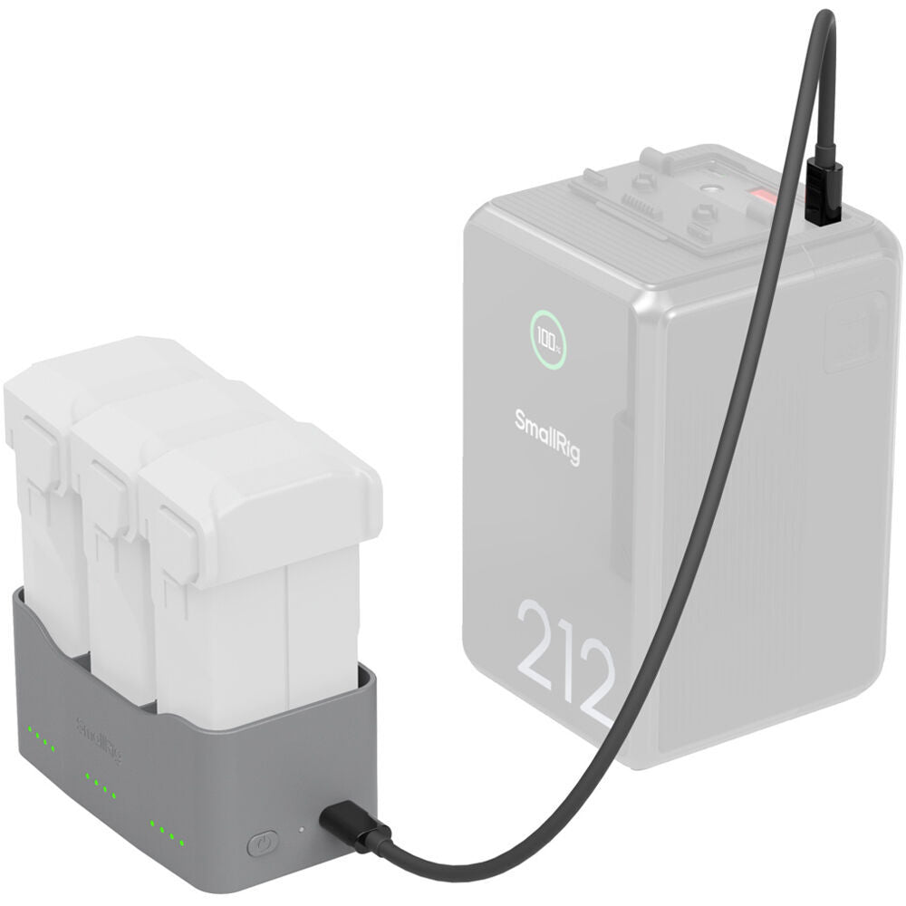 SmallRig 65W Battery Charger for DJI Mini 5 / 4 / 3 Pro 6501
