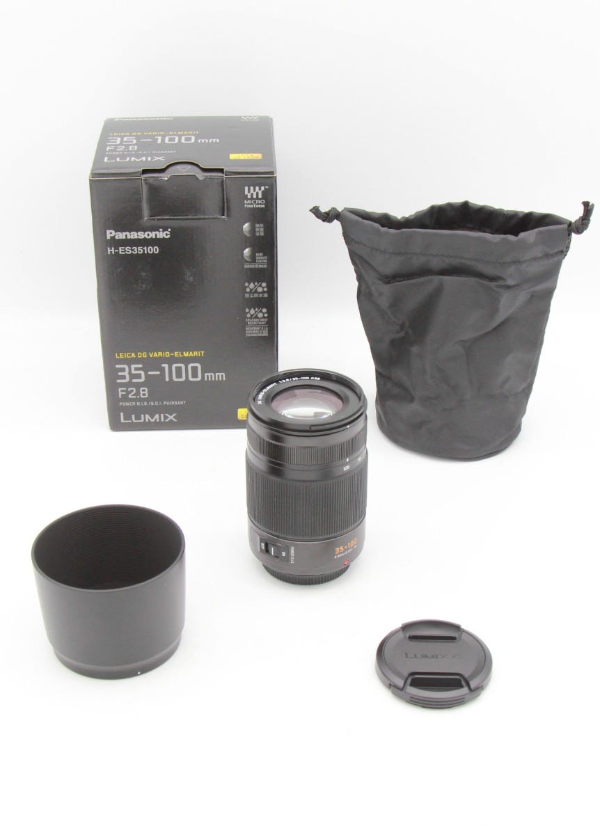 Used Panasonic Lumix Leica DG Vario-Elmarit 35-100mm F2.8 OI S S/N JL3SB201498
