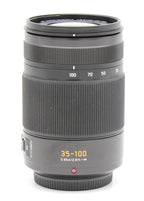 Used Panasonic Lumix Leica DG Vario-Elmarit 35-100mm F2.8 OI S S/N JL3SB201498