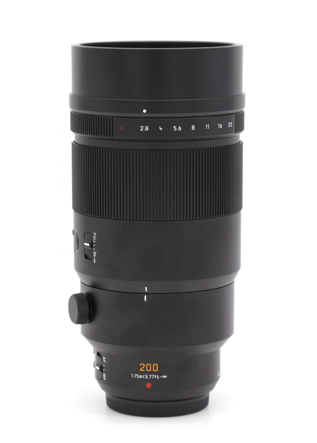 Used Panasonic Lumix Leica DG Elmarit 200mm f/2.8 Power OIS w. 1.4 Conv  S/N JF8CA101050