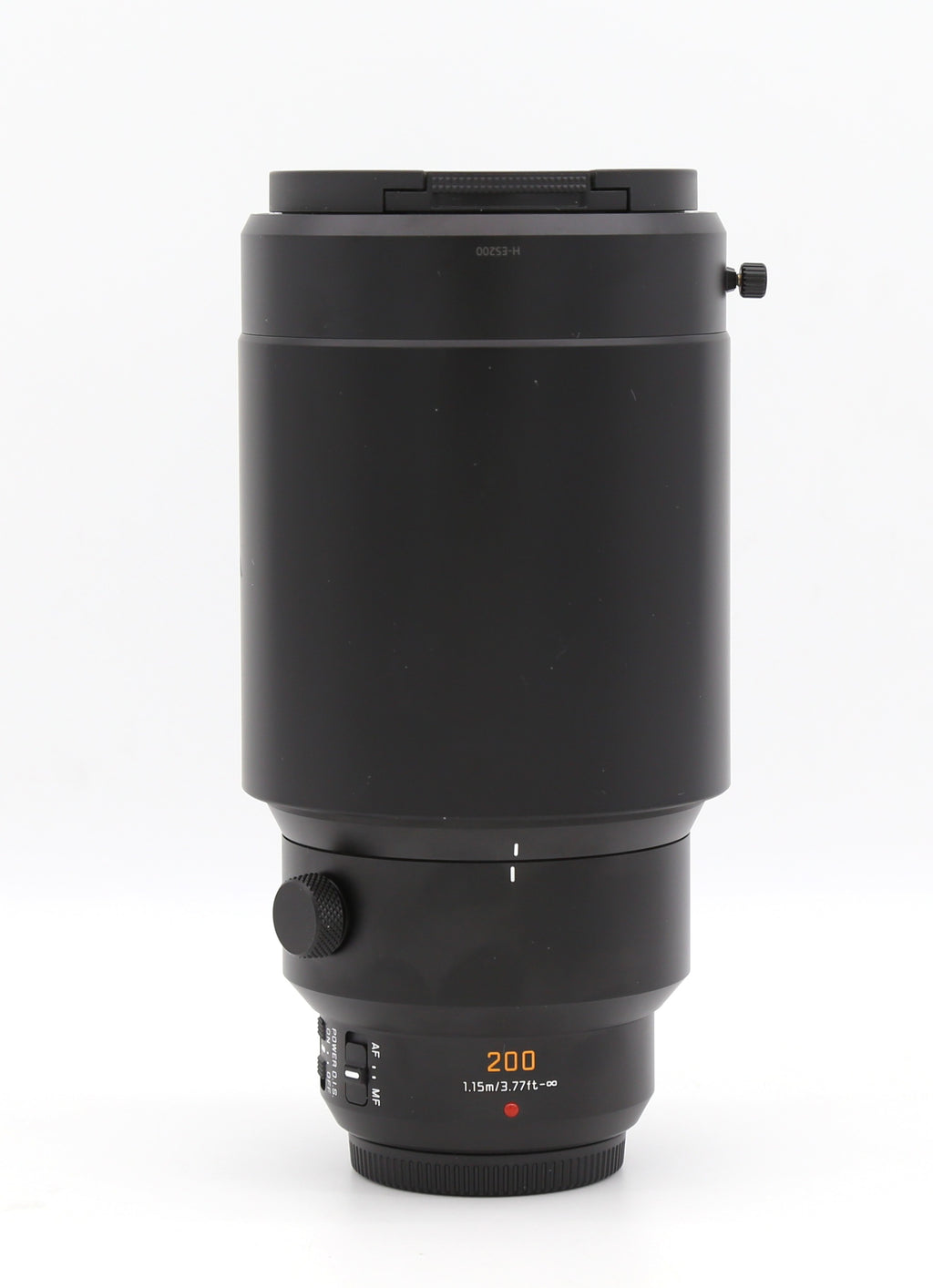 Used Panasonic Lumix Leica DG Elmarit 200mm f/2.8 Power OIS w. 1.4 Conv  S/N JF8CA101050