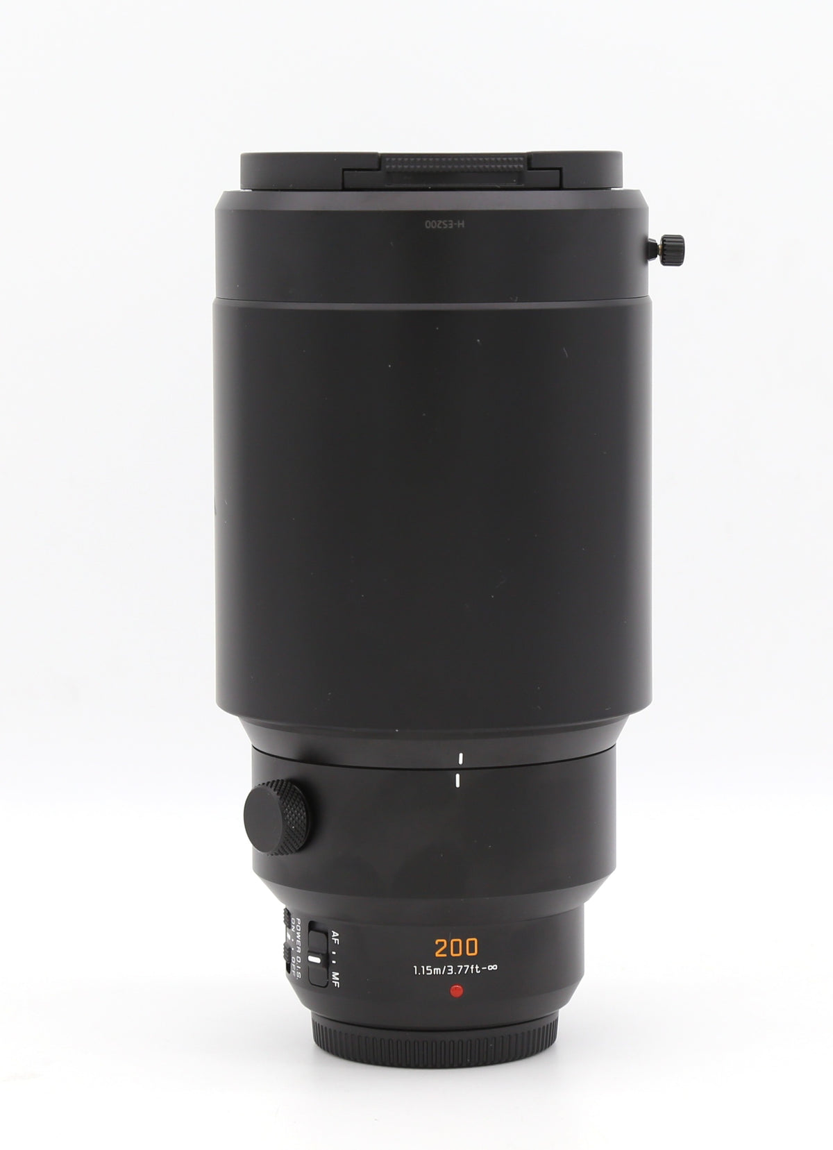 Used Panasonic Lumix Leica DG Elmarit 200mm f/2.8 Power OIS w. 1.4 Conv  S/N JF8CA101050