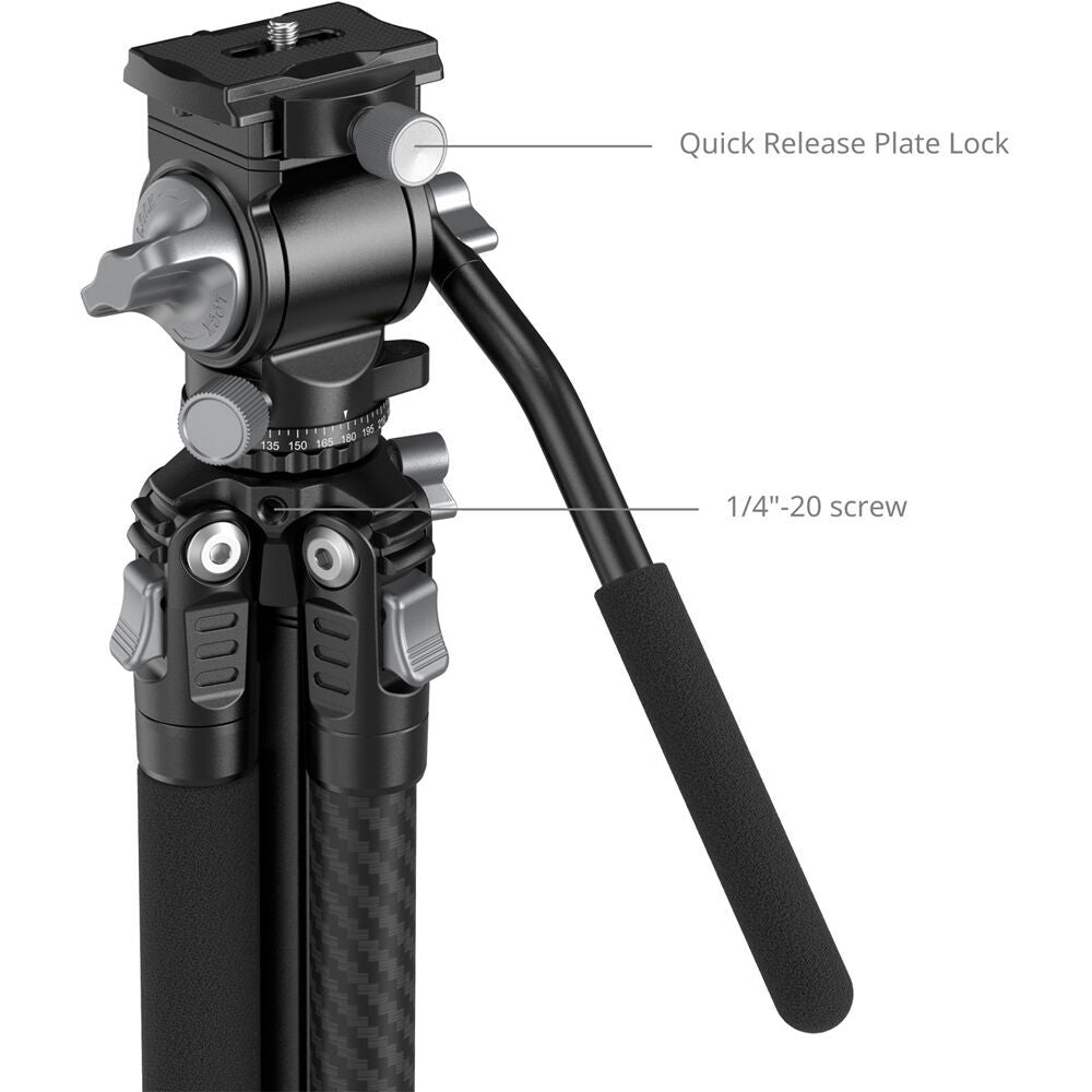 SmallRig Portable Carbon Fiber Tripod for Action Cameras 5885