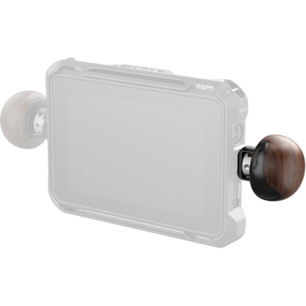 SmallRig mini Wooden Side Handle with 1/4''-20 Locating Screw 5926
