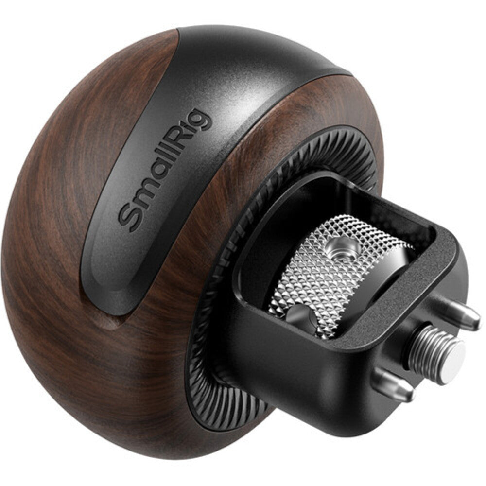 SmallRig mini Wooden Side Handle with 1/4''-20 Locating Screw 5926