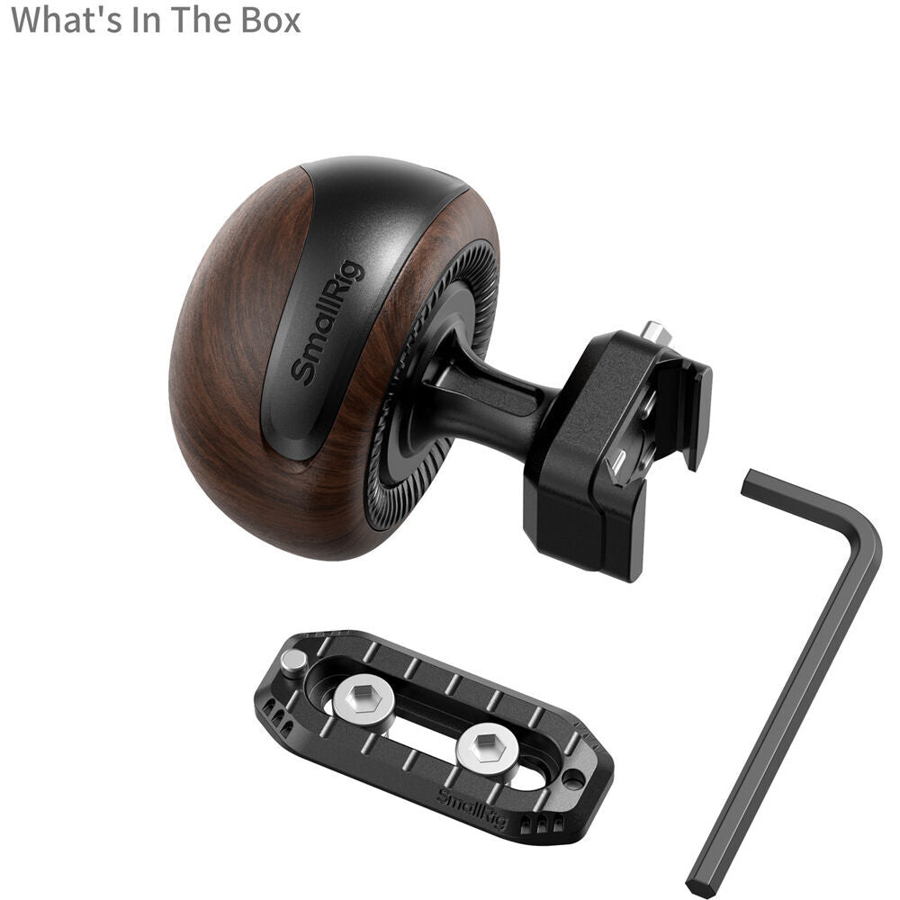 SmallRig "HawkLock" H21 Quick Release mini Wooden Side Handle 5927