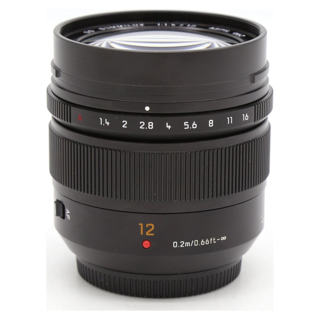 Used Panasonic Leica 12mm f1.4 DG Summilux Prime Lens S/N - XT7HA101188