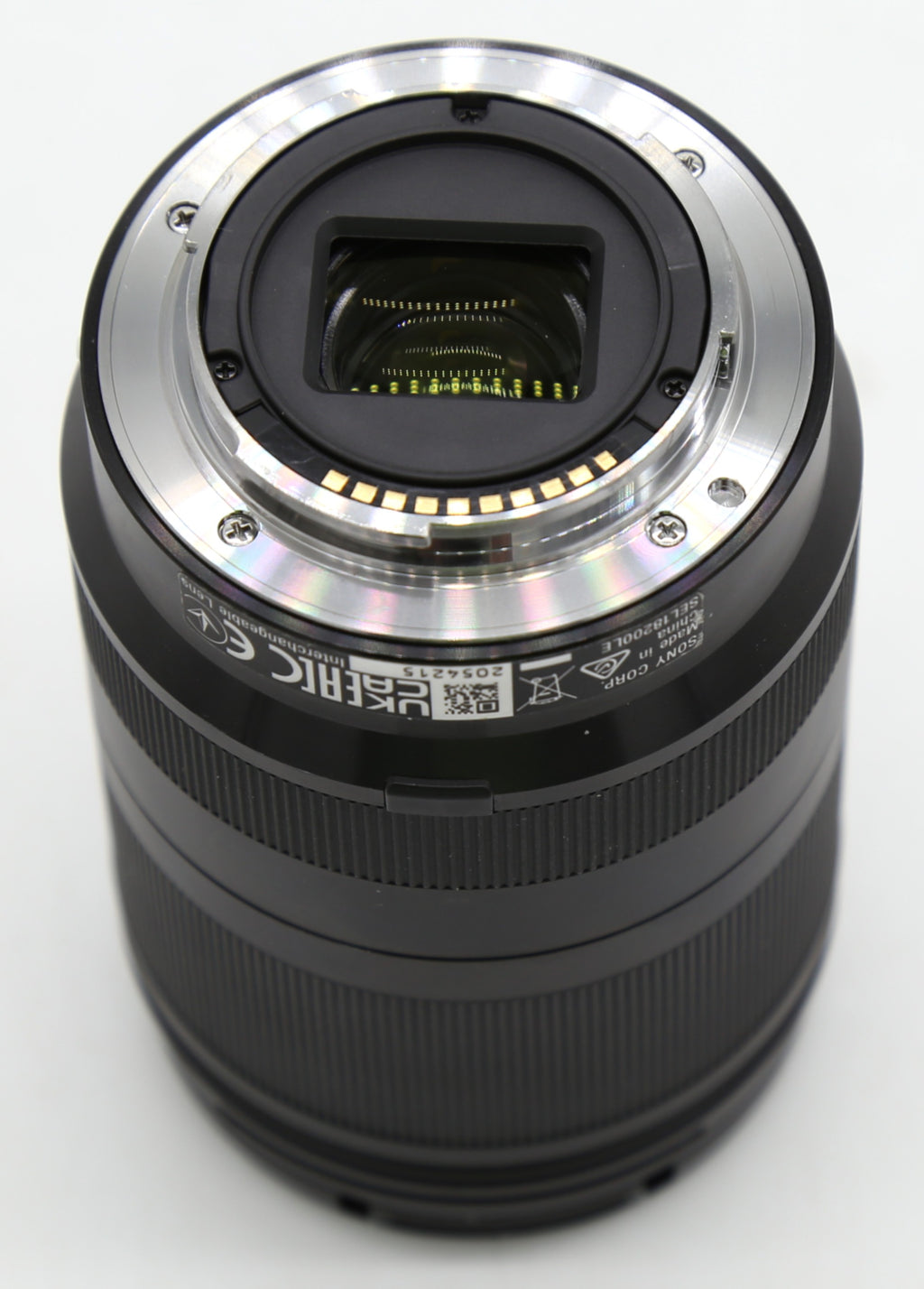 Used Sony 18-200mm F/3.5-6.3 OSS PZ Lens SN: 2054215