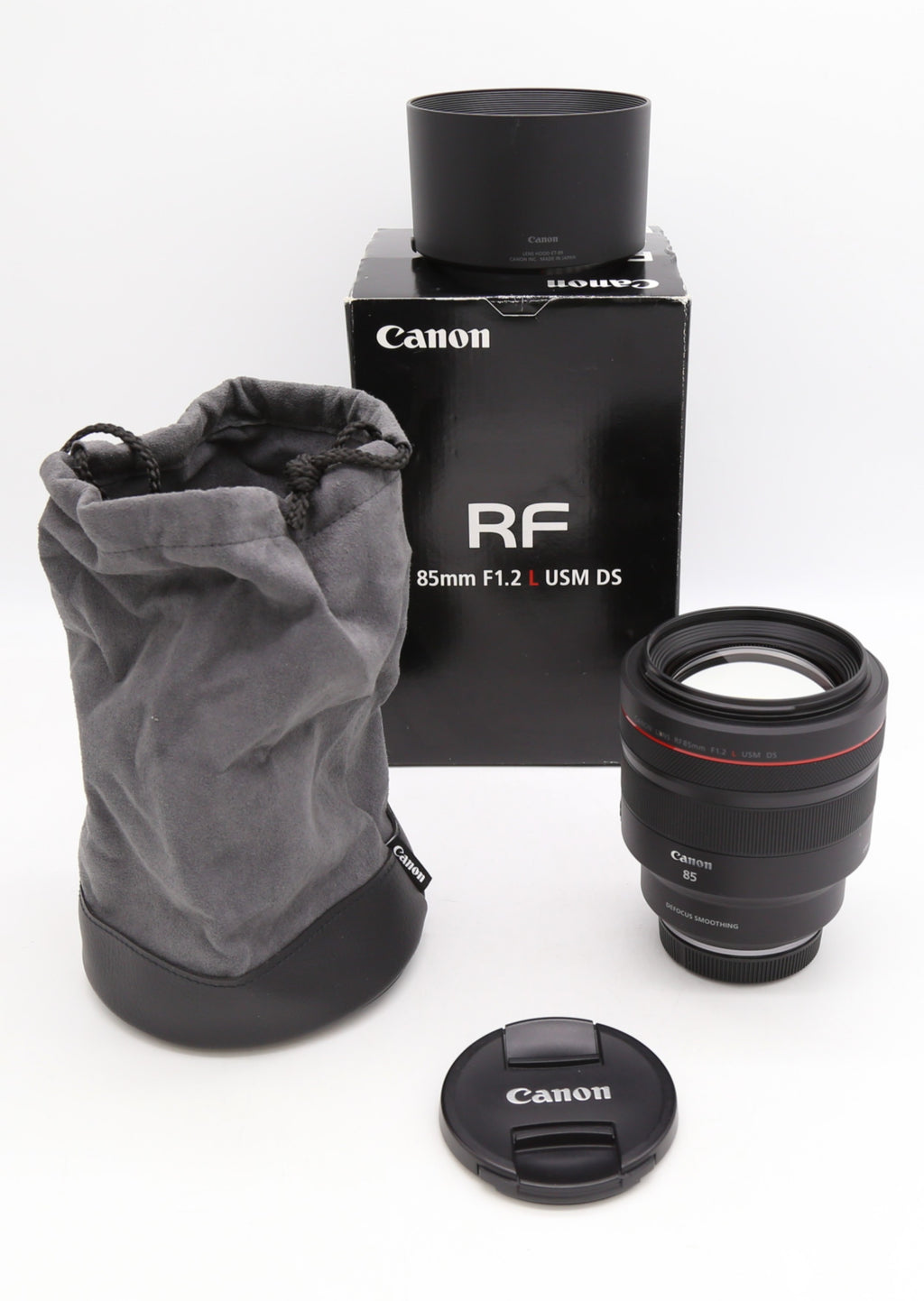 Used Canon RF 85mm f/1.2 L USM DS Prime Lens S/N:8700000114