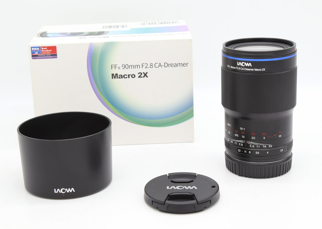 Used Laowa 90mm f/2.8 Ultra Macro 2x Lens CA-Dreamer - Canon RF  S/N:011508