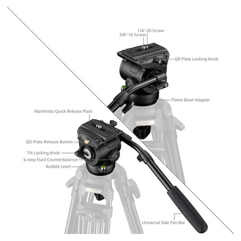 SmallRig Heavy-Duty Video Head 6552