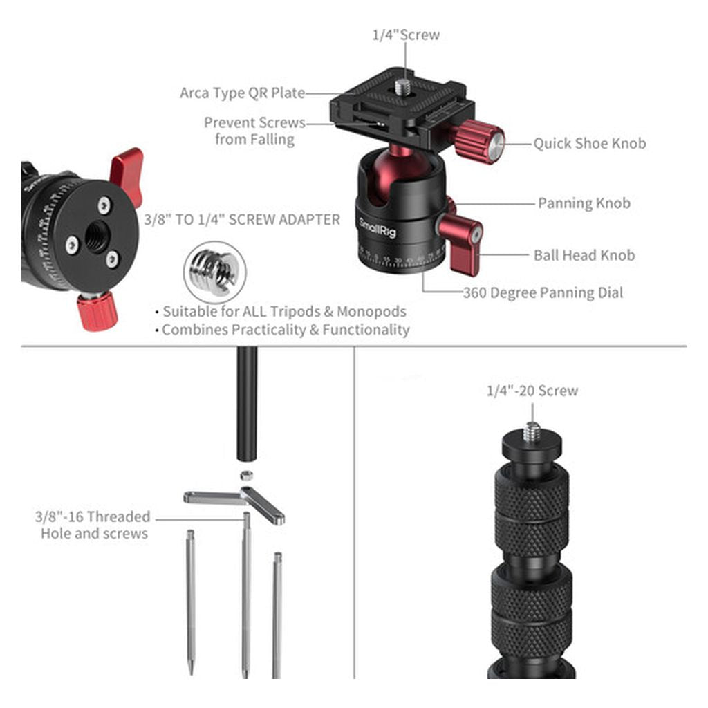 SmallRig Mount Support for Cameras 6397