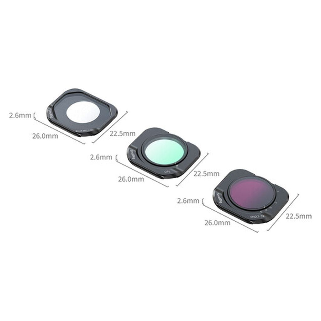 SmallRig CPL & VND & Black Mist Filter Kit for Insta360 Luna Pro 7111