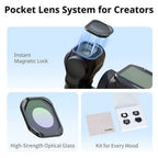 SmallRig CPL & VND & Black Mist Filter Kit for Insta360 Luna Pro 7111