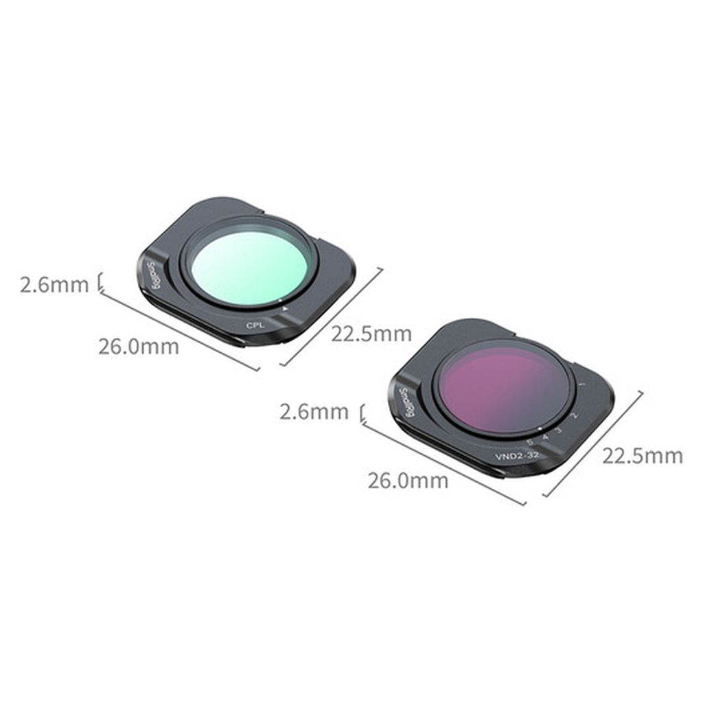 SmallRig CPL & VND Filter Kit for Insta360 Luna Pro 7112