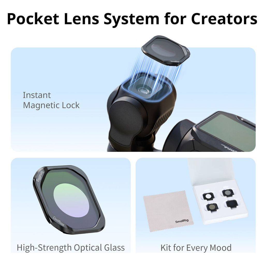 SmallRig Black Mist Filter for Insta360 Luna Pro 7105