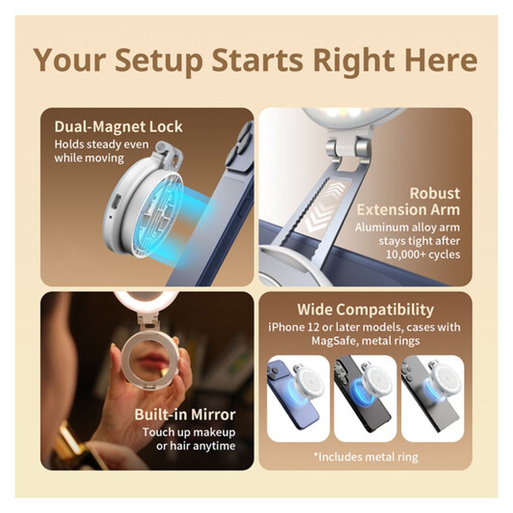 SmallRig M2 Attachable Mobile Phone LED Video Light (Ink Blue) 6277