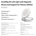 SmallRig M2 Attachable Mobile Phone LED Video Light (White) 6155