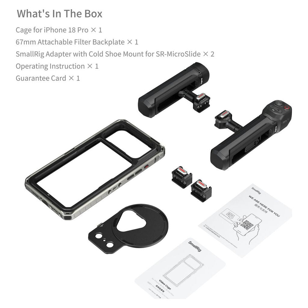 SmallRig Dual-Handle Kit for iPhone 18 Pro 6902