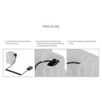 SmallRig Dummy Battery Power Cable for D-tap for Nikon EN-EL15c 6537