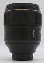 Used Nikon AF-S 105mm f/1.4E ED NIKKOR Prime Lens S/N 2002934