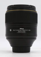 Used Nikon AF-S 105mm f/1.4E ED NIKKOR Prime Lens S/N 2002934
