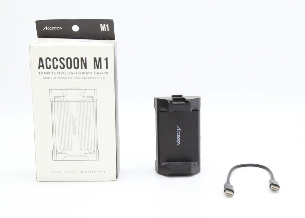 Used Accsoon M1 HDMI to UVC On-Camera Video Monitor Adapter