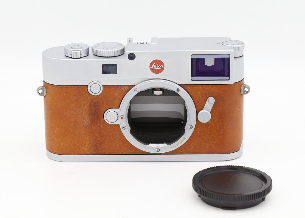 Used Leica M10 Silver Chrome Finish with Tan Leather SN 05190456