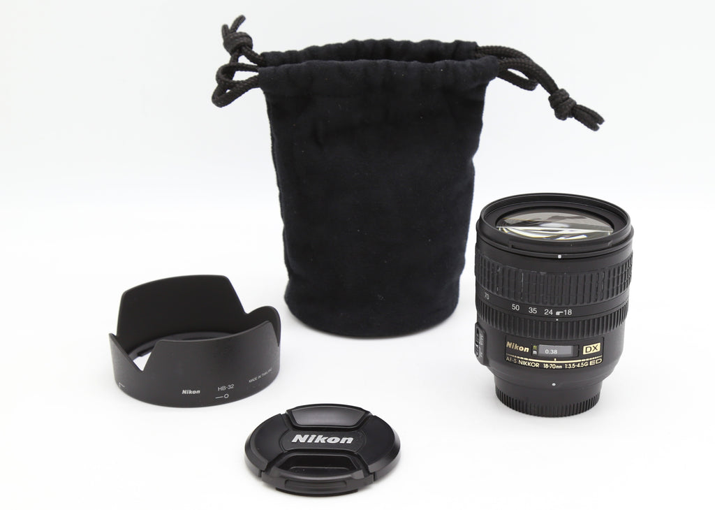 Used Nikon DX AF-S 18-70mm f3.5-4.5G Zoom S/N 3009446