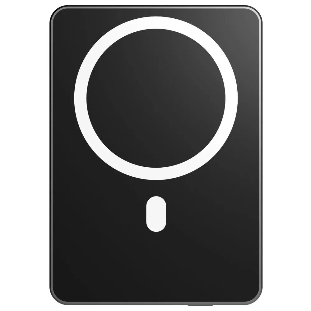 Open Box Cygnett MagSlim 5K Magnetic Wireless Power Bank -Black