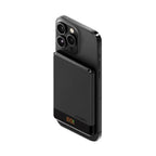 Open Box Cygnett MagSlim 5K Magnetic Wireless Power Bank -Black