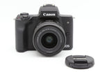 Used Canon EOS M50 w. 15-45mm Zoom  S/N - 705045002990 / 256208009257